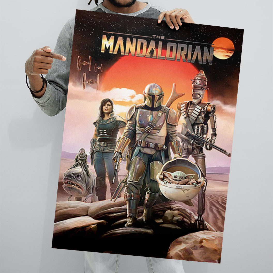 Star Wars The Mandalorian (Group) Maxi Poster 61x91.5cm