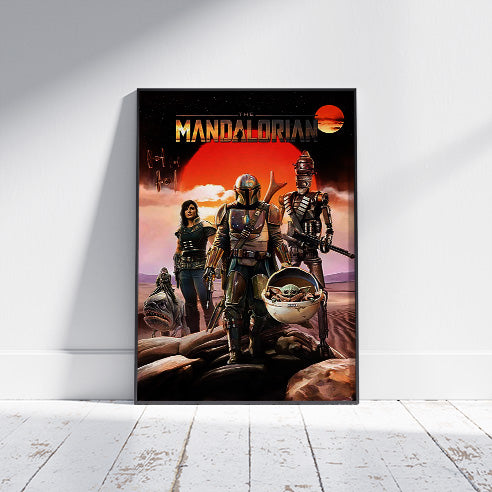 Star Wars The Mandalorian (Group) Maxi Poster 61x91.5cm