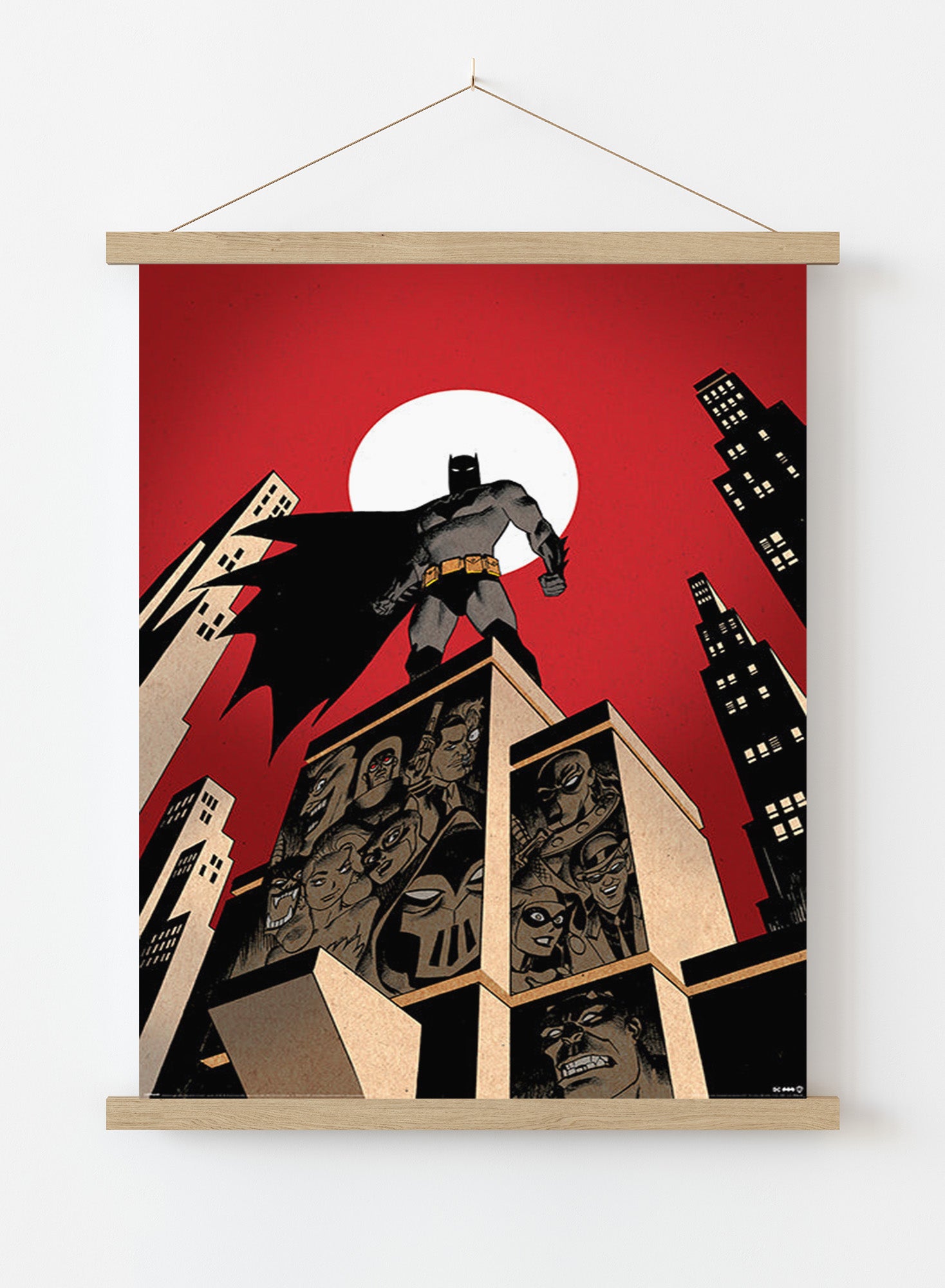 Batman (Villain Skyline) Poster 61x91.5cm