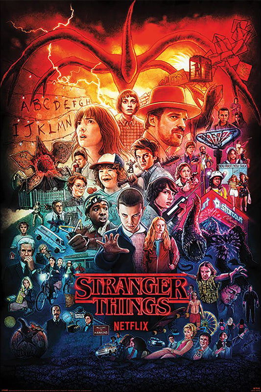 Stranger Things (Seasons Montage) 61 x 91.5cm