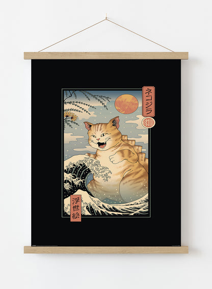 VINCENT TRINIDAD (CATZILLA UKIYOE) MAXI POSTER 61x91.cm