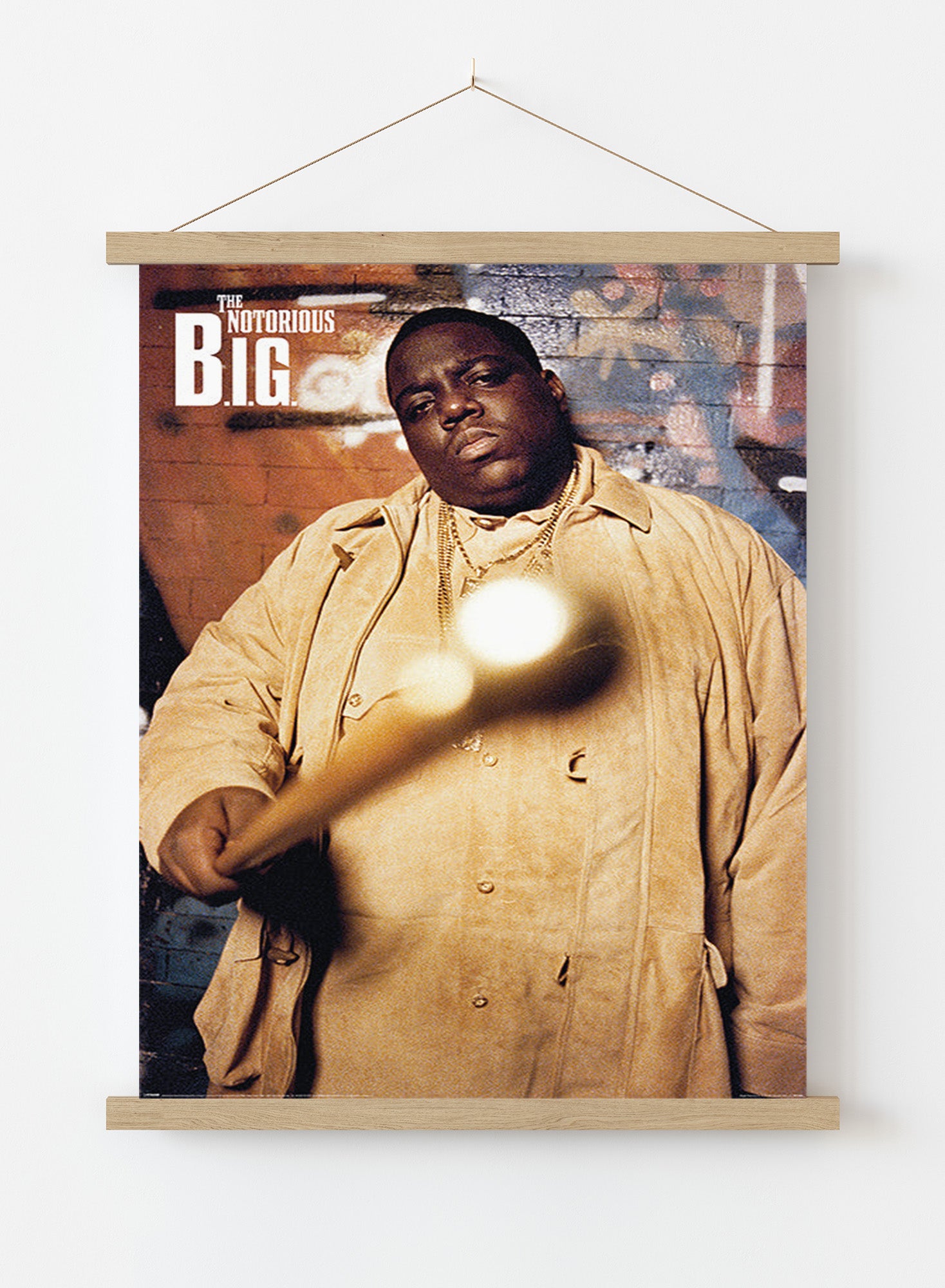 The Notorious B.I.G. (Cane) Poster 61x91.cm – On the Wall Art Prints