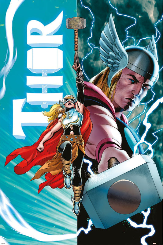 Thor (Thor Vs Female Thor) )61x91.5cm Poster