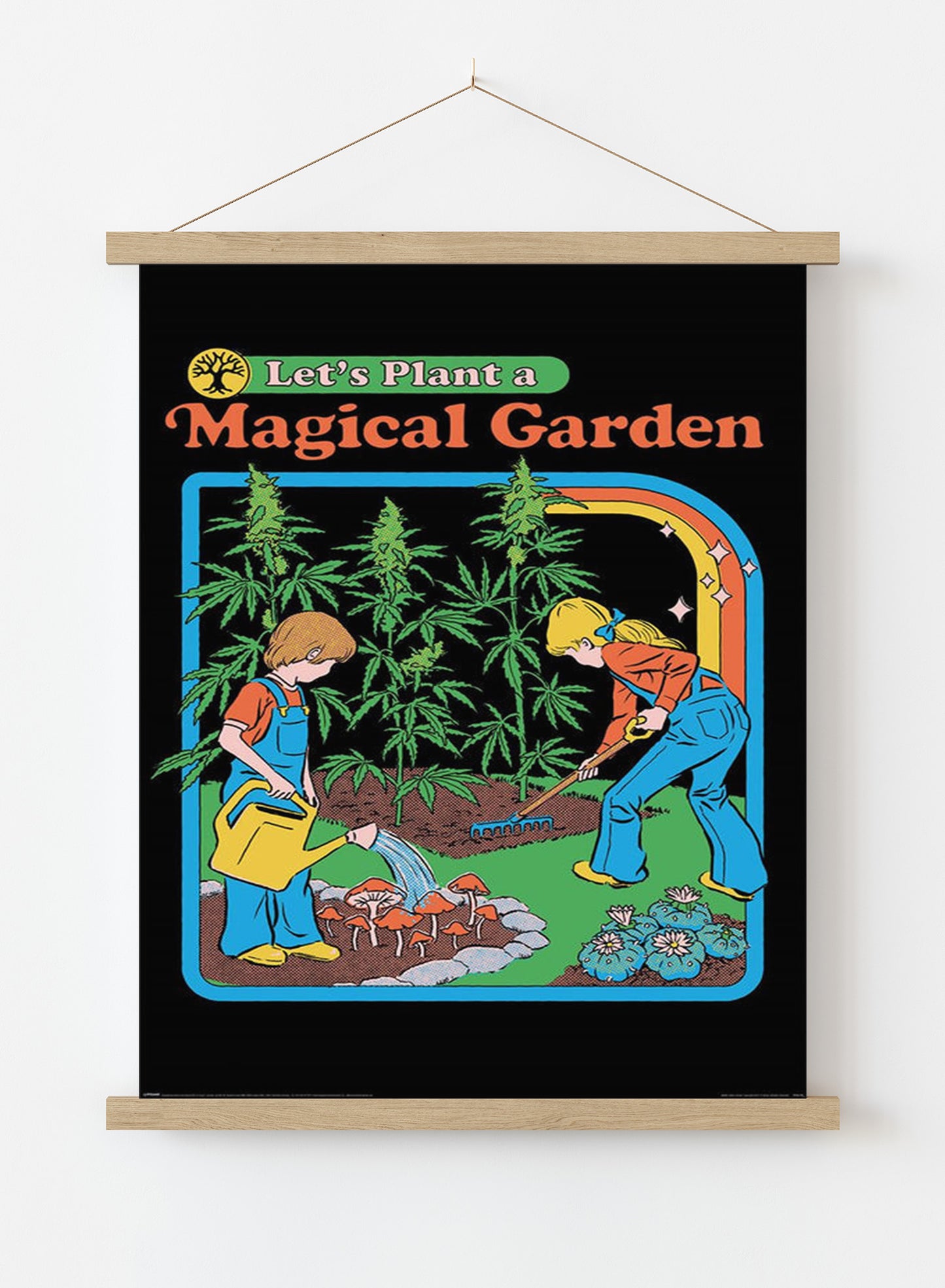 Steven Rhodes (Let's Plant A Magical Garden) Poster  61x91.cm