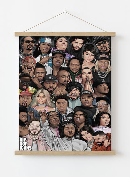 Hip Hop Icons 61 x 91.5cm