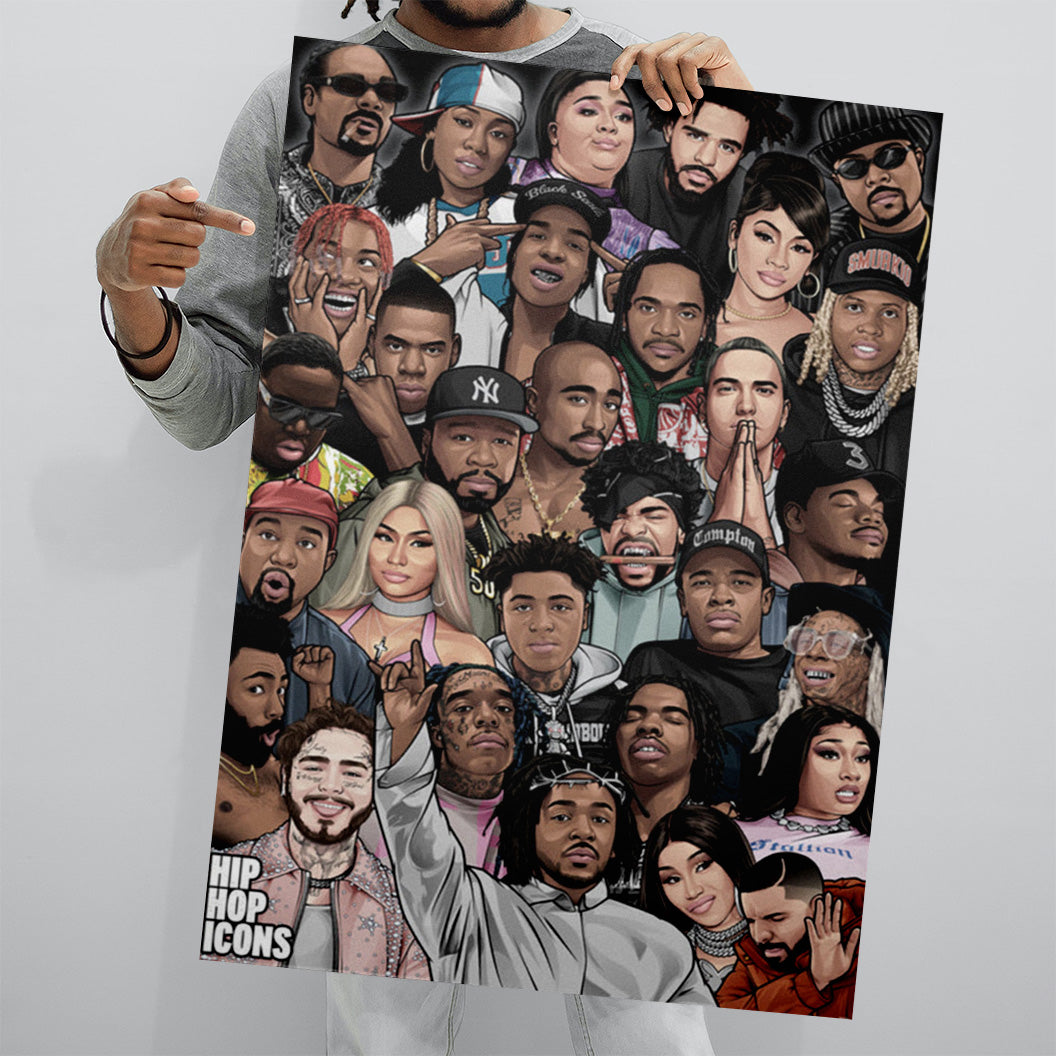 Hip Hop Icons 61 x 91.5cm