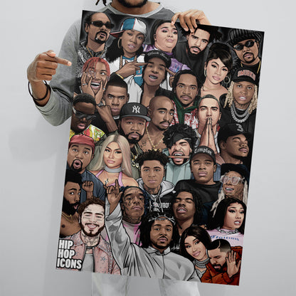 Hip Hop Icons 61 x 91.5cm