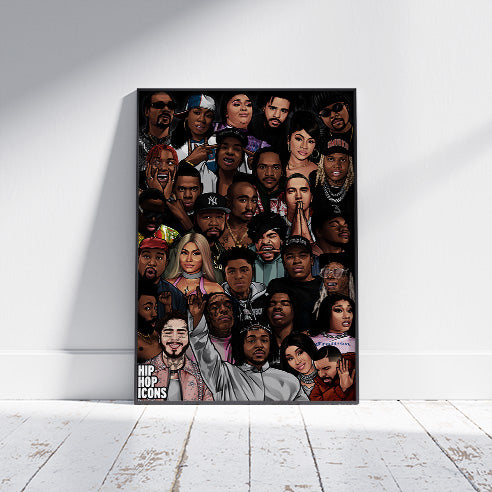 Hip Hop Icons 61 x 91.5cm