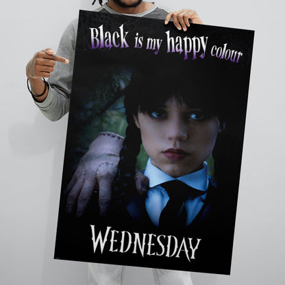 Wednesday (Happy Colour) poster 61 x 91.5cm