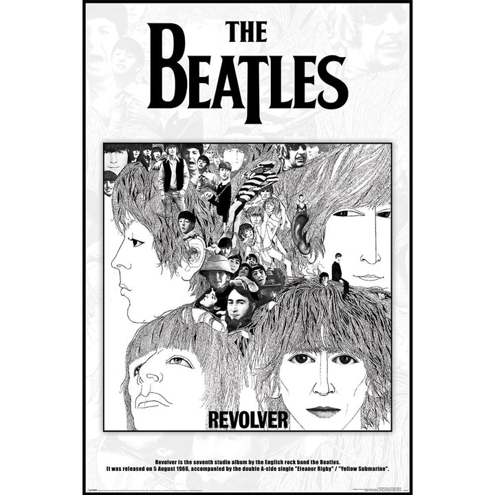 The Beatles (Revolver Album Cover) 61 x 91.5cm
