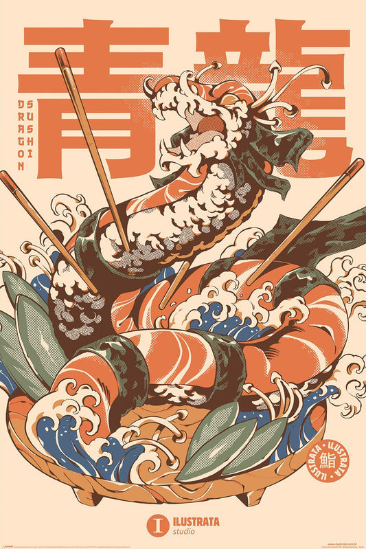 Ilustrata (Dragon Sushi) MAXI POSTER 61x91.cm