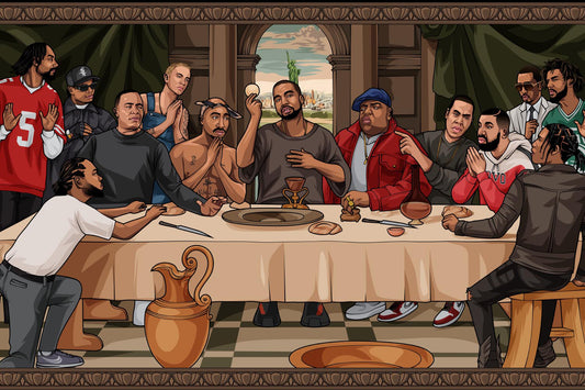 The Last Supper Of Hip Hop Maxi Poster 61 x 91.5cm