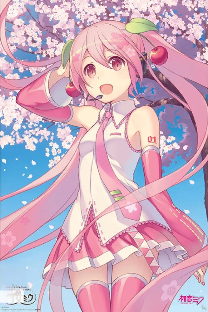 Hatsune Miku Cherry Blossom 61 x 91.5cm Maxi Poster