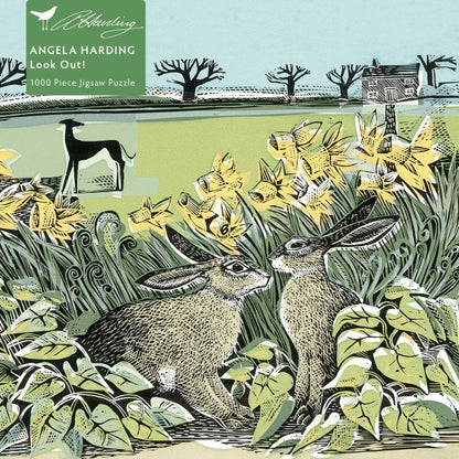 Adult 1000 Piece Jigsaw Puzzle Angela Harding: Look Out!