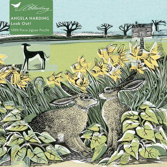 Adult 1000 Piece Jigsaw Puzzle Angela Harding: Look Out!