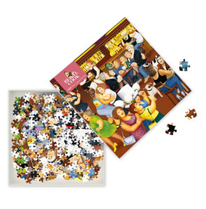 Adult Jigsaw Puzzle Beryl Cook: Date Night 1000 piece