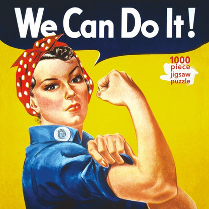 Adult 1000 Piece Jigsaw Puzzle J. Howard Miller: Rosie the Riveter Poster