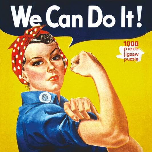 Adult 1000 Piece Jigsaw Puzzle J. Howard Miller: Rosie the Riveter Poster