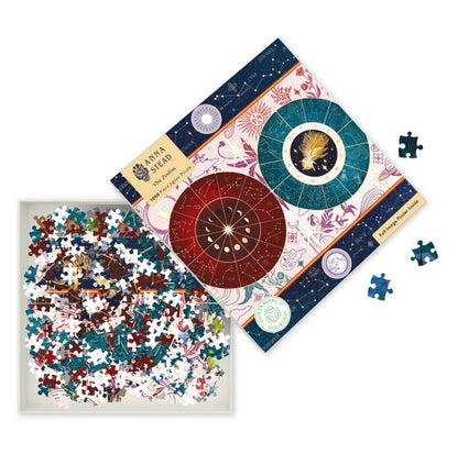 1000 Piece Adult Sustainable Jigsaw Puzzle Anna Stead: The Zodiac