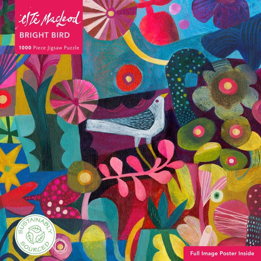 1000 Piece Adult Sustainable Jigsaw Puzzle Esté MacLeod: Bright Bird
