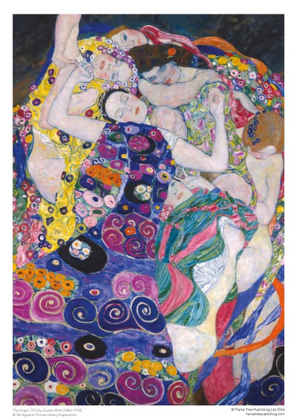 Adult Sustainable 1000 Piece Jigsaw Puzzle Gustav Klimt: The Virgin