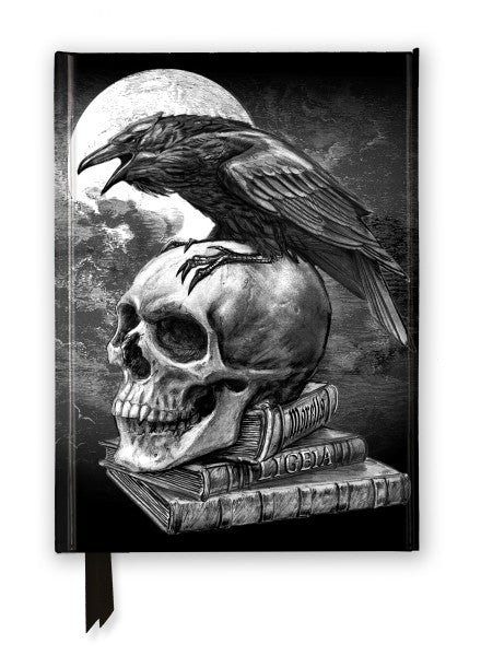 Alchemy: Poe’s Raven (Foiled Journal) Lined A5 Notepad