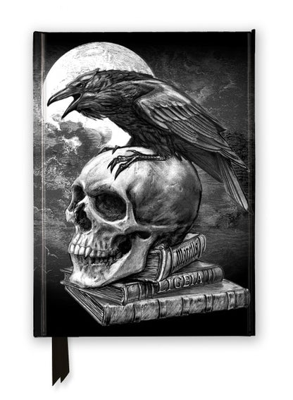 Alchemy: Poe’s Raven (Foiled Journal) Lined A5 Notepad