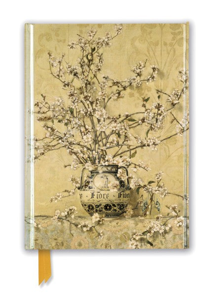 Charles Coleman: Apple Blossoms (Foiled Journal) Lined A5 Notepad