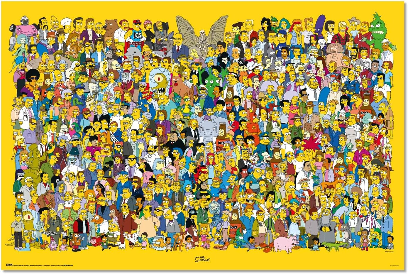 Erik The Simpsons Cast 61 x 91.5cm Maxi Poster