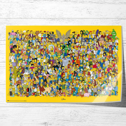 The Simpsons Cast 61 x 91.5cm Maxi Poster