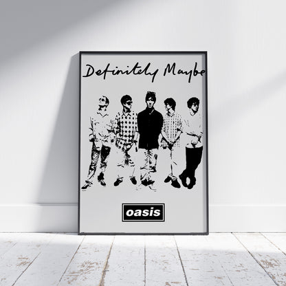 OASIS (DEFINITELY MAYBE BAND) Poster 61x91.5cm