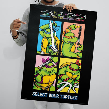Teenage Mutant Ninja Turtles 8 Bit 61 x 91.5cm Maxi Poster