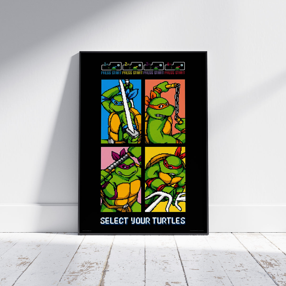 Teenage Mutant Ninja Turtles 8 Bit 61 x 91.5cm Maxi Poster