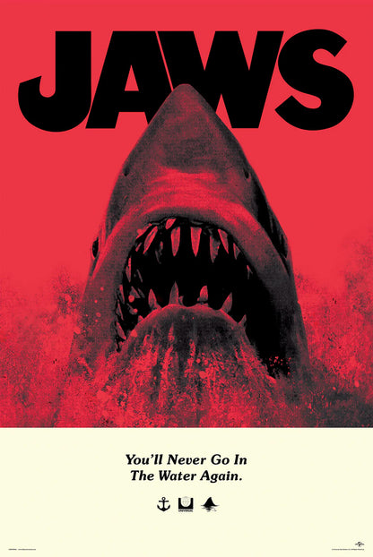 Jaws Red Regular Poster (61x91.5cm)
