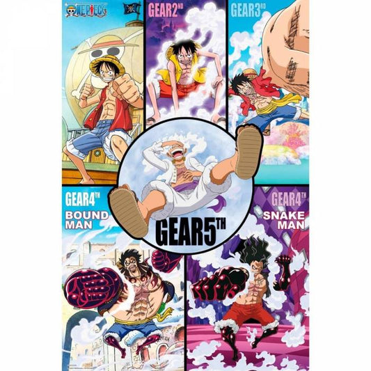 ONE PIECE Gears history Regular Poster (61x91.5cm)