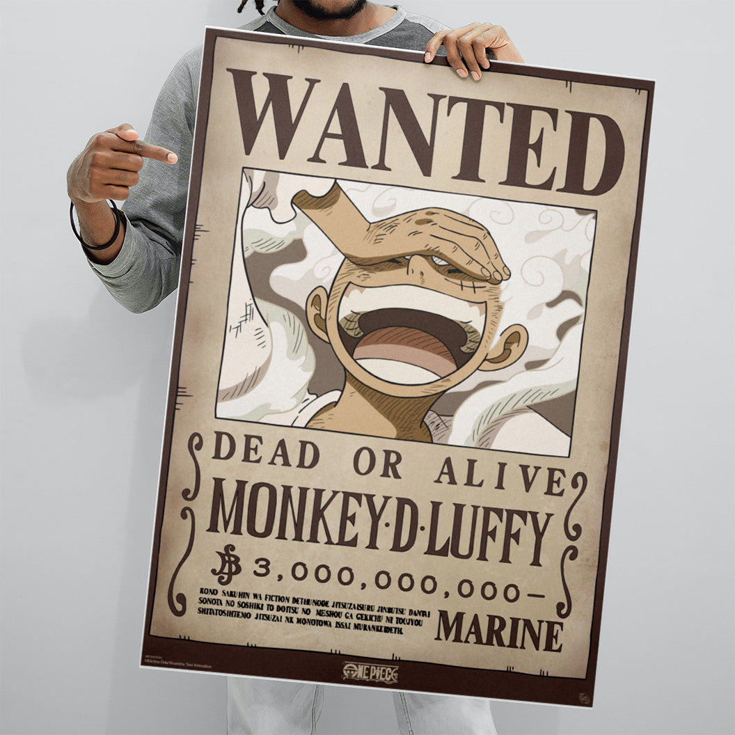 One Piece Wanted Luffy Wano 61 x 91.5cm Maxi Poster