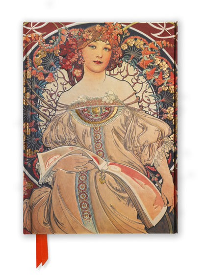 Mucha: Reverie (Foiled Journal) Lined A5 Notepad
