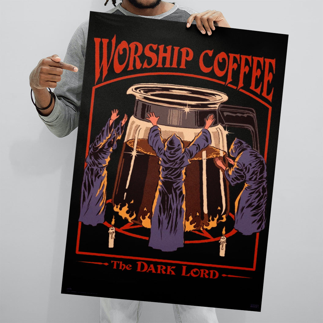 Worship Coffee Steven Rhodes (61x91.5cm)