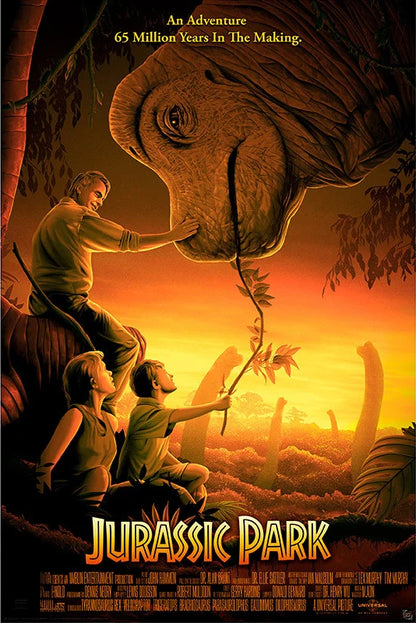 Jurassic Park Vintage Poster 61 x 91.5cm Maxi Poster