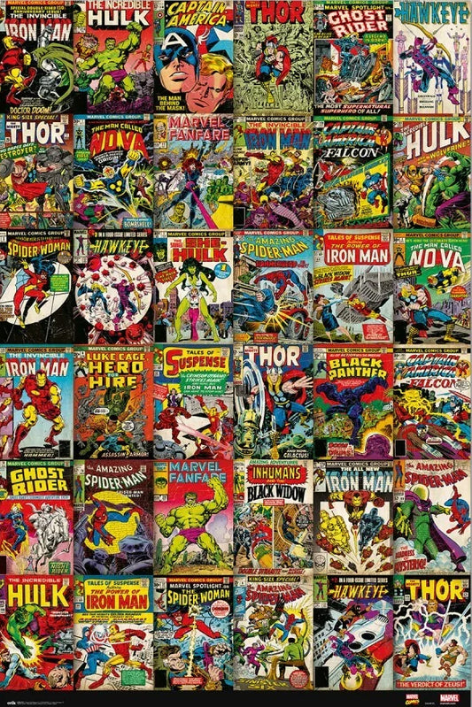 Marvel Comics Classic Covers 61 x 91.5cm Poster