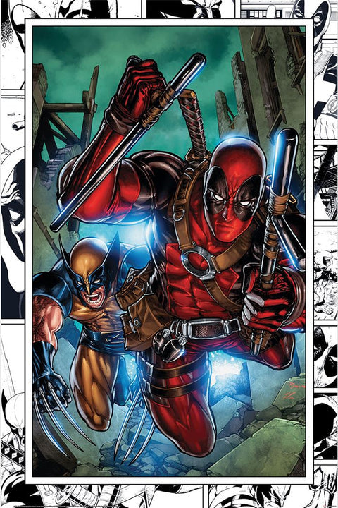 Marvel Comics (Wolverine & Deadpool) Maxi Poster 91.5x61cm