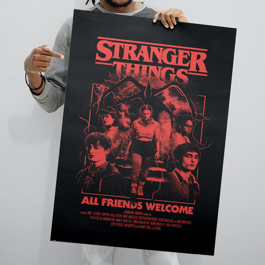 Stranger Things Season 5 (All Friends Welcome) 61x91.5cm Maxi Poster