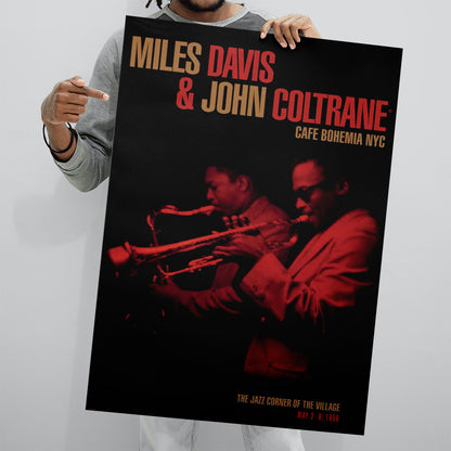Miles Davis And John Coltrane (Cafe Bohemia) 61x91.5cm Maxi Poster