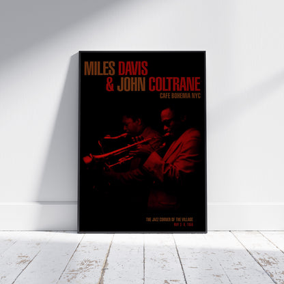 Miles Davis And John Coltrane (Cafe Bohemia) 61x91.5cm Maxi Poster