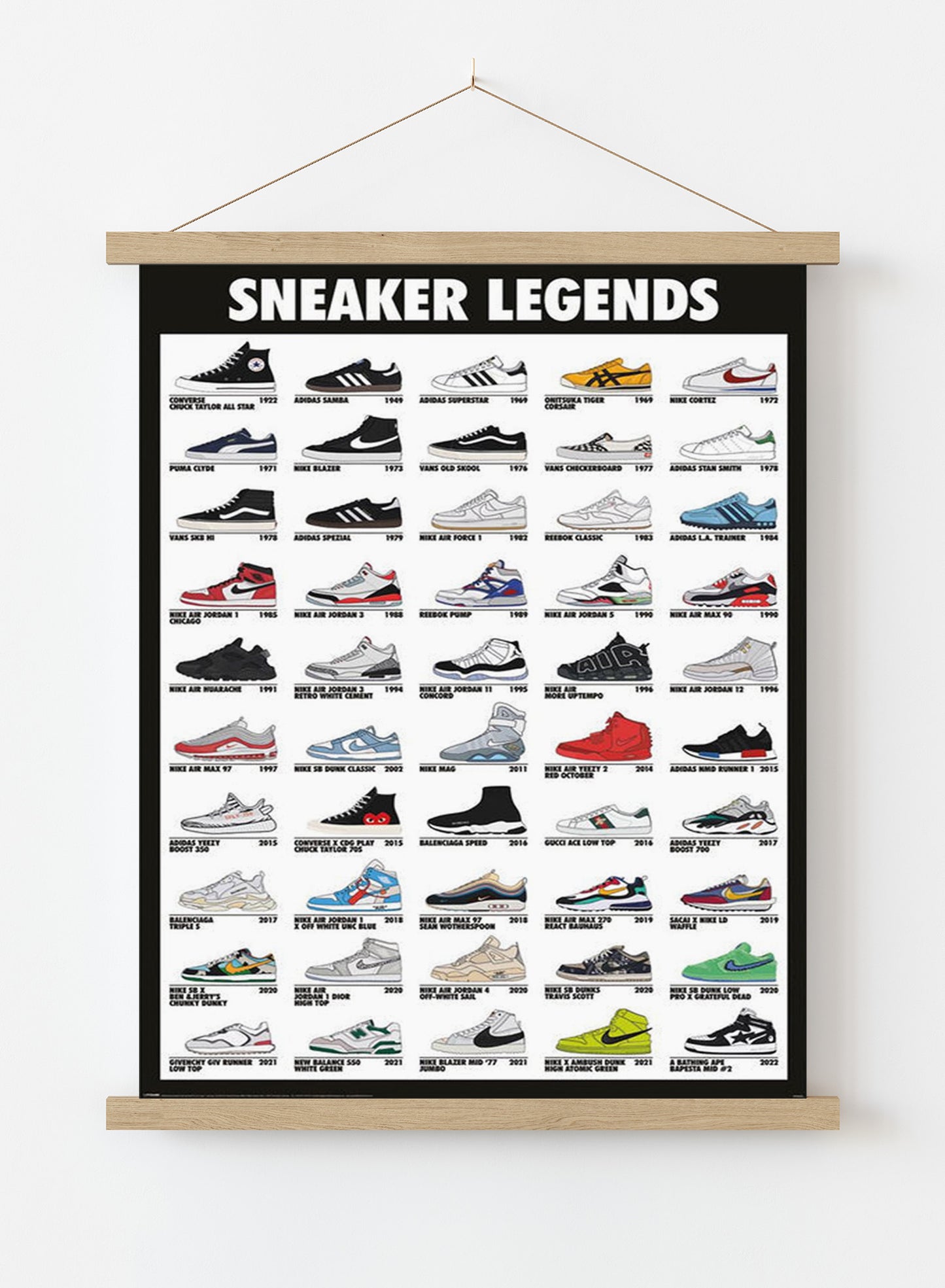 Sneaker Legends maxi poster 61 x 91.5cm