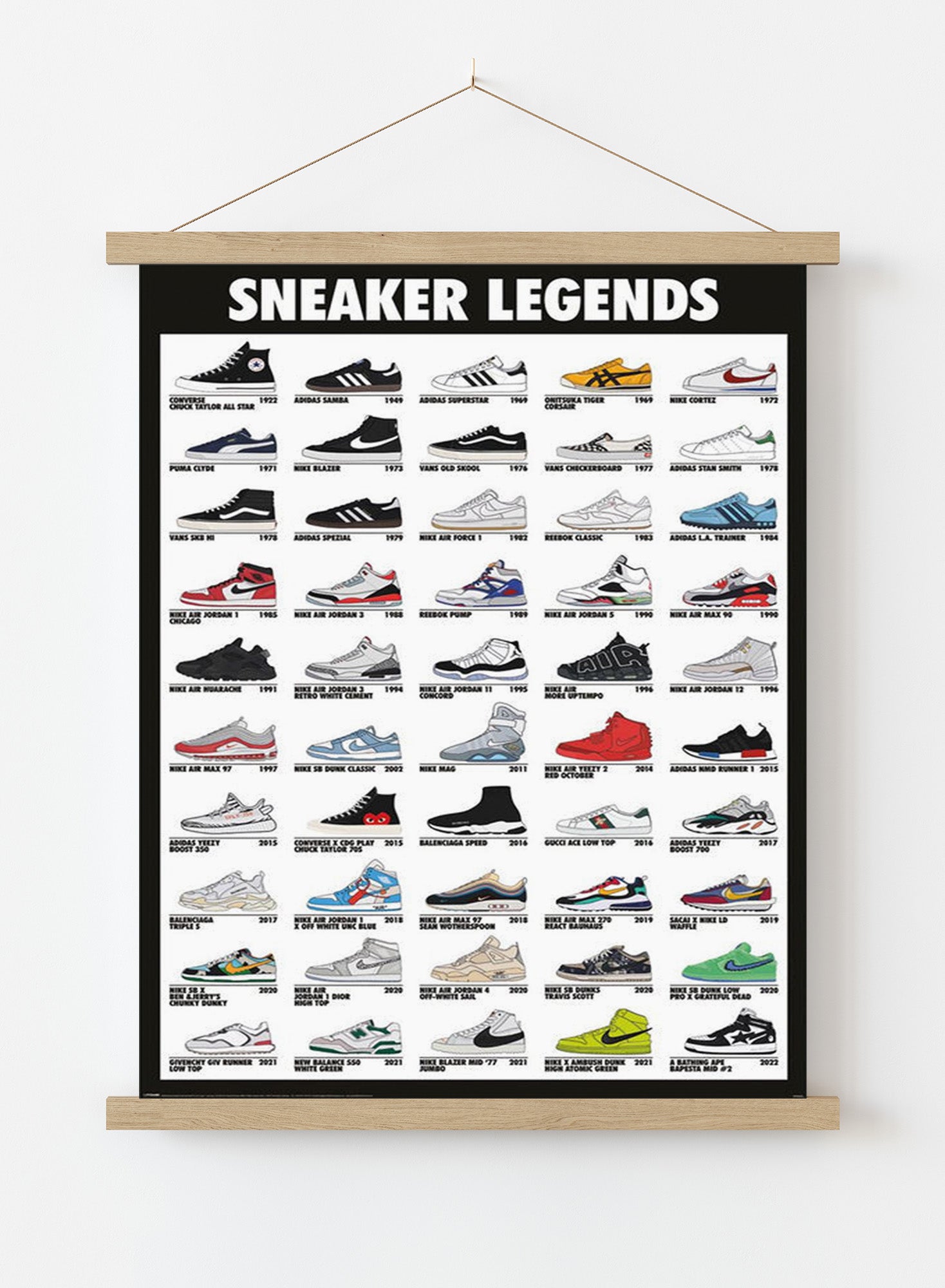 Sneaker Legends maxi poster 61 x 91.5cm