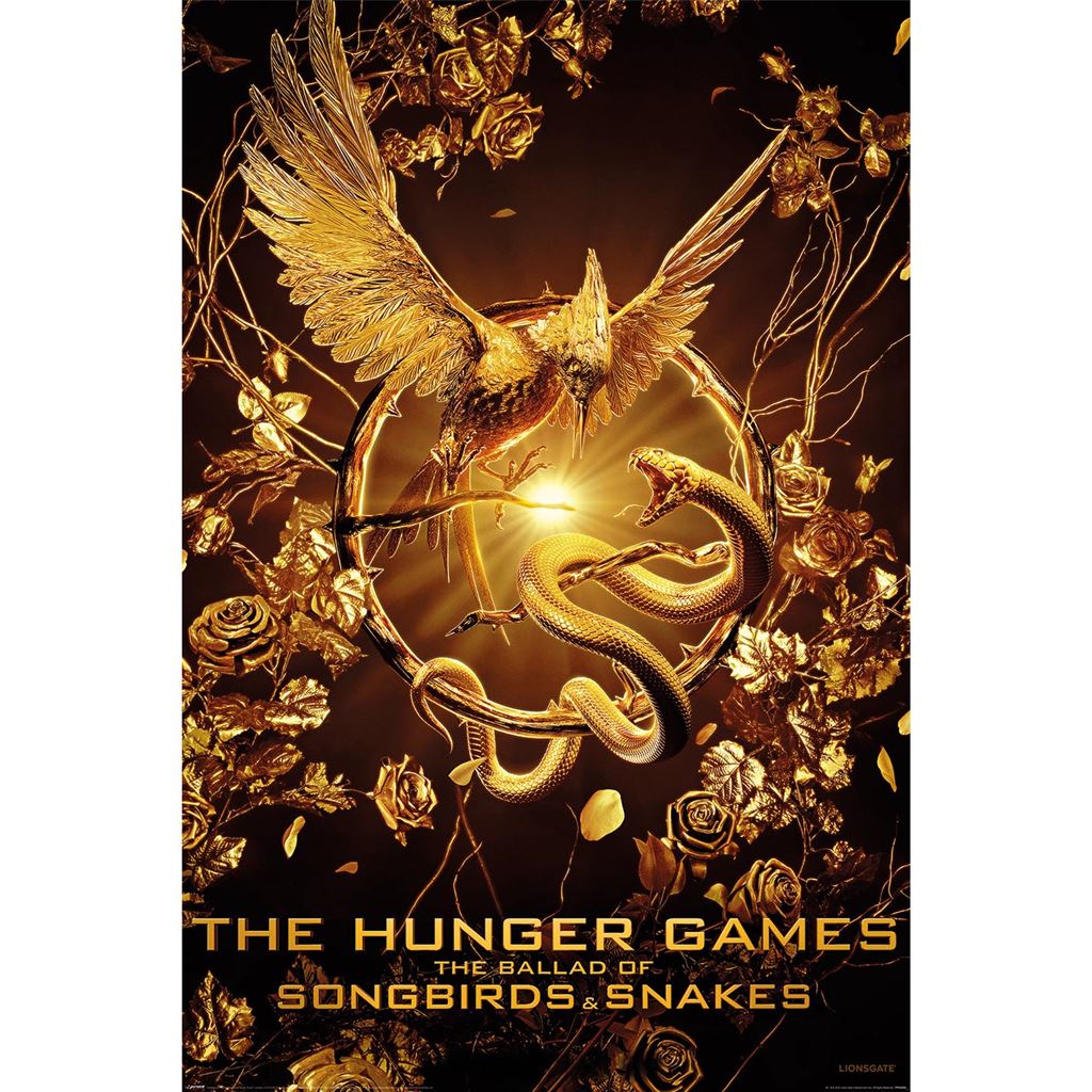 The Hunger Games: The Ballad Of Songbirds And Snakes (Songbird And Snake Crest) 61 X 91.5cm Maxi Poster