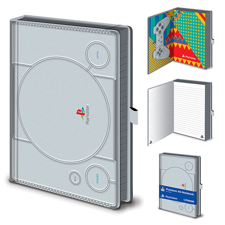 Playstation (Ps1) A5 Premium  Lined A5 Notebook