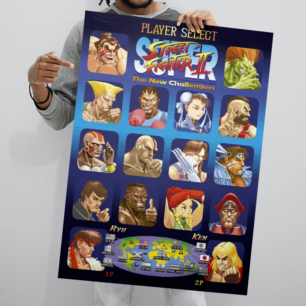 Street Fighter 2 Regular Poster (61x91.5cm)