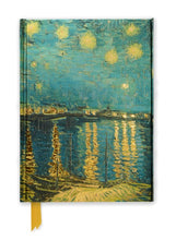 Load image into Gallery viewer, Vincent van Gogh: Starry Night over the Rhône (Foiled Journal) A5
